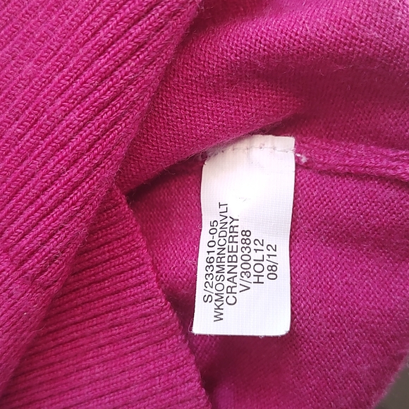 Banana Republic purple cardigan sweater medium - Picture 7 of 8
